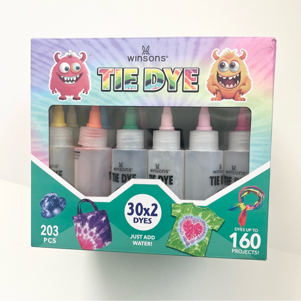 Winsons 30 Colors Tie Dye Kit
